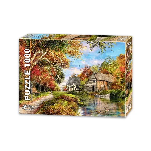 puzzle-1000-chatka-jesienna-pora