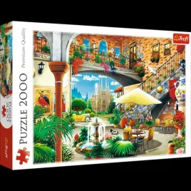 puzzle-2000-widok-na-barcelone-trefl