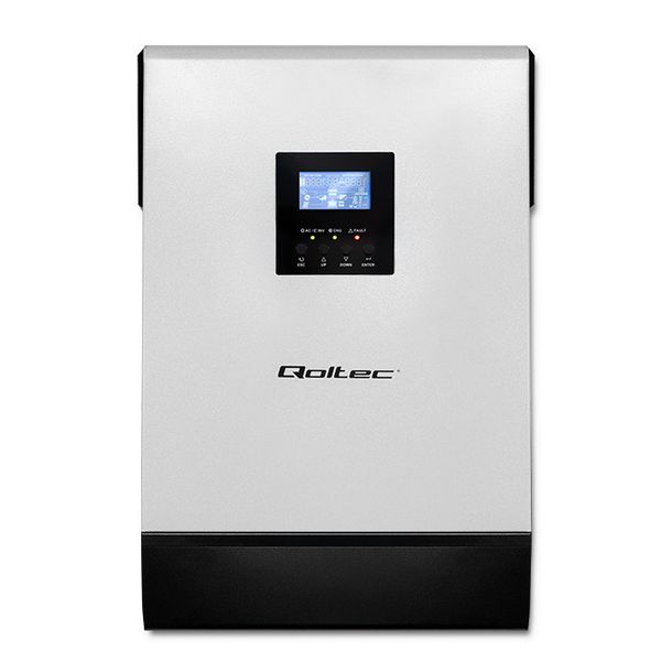 Qoltec Modularny Hybrydowy Inwerter Solarny Off-Grid 5kW 100A 48V ...