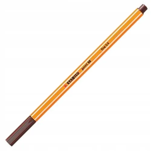 cienkopis-stabilo-point-88-45-brazowy-stan-nowy-waga-z-opakowaniem-0-kg
