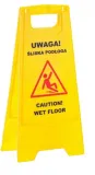 merida-tablica-potykacz-uwaga-sliska-podloga-x3-stan-nowy