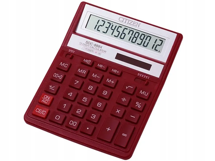 kalkulator-citizen-sdc-888xrd-czerwony-waga-z-opakowaniem-0-28-kg