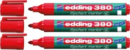 marker-do-tablic-flipchart-edding-380-czerwony-x3