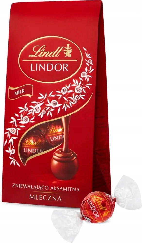 Praliny Lindt Lindor Milk 100g Czekolada Mleczna Erlipl 8161