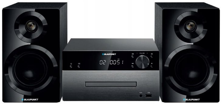 ﻿WIEŻA STEREO BLAUPUNKT MS50BT BLUETOOTH CD USB MP3 USB RADIO PLOT LED