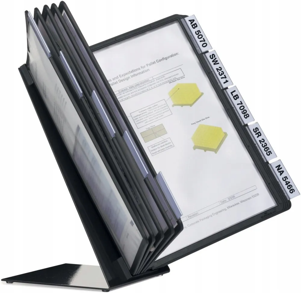 modul-stolowy-durable-z-10-czarnymi-panelami-a4