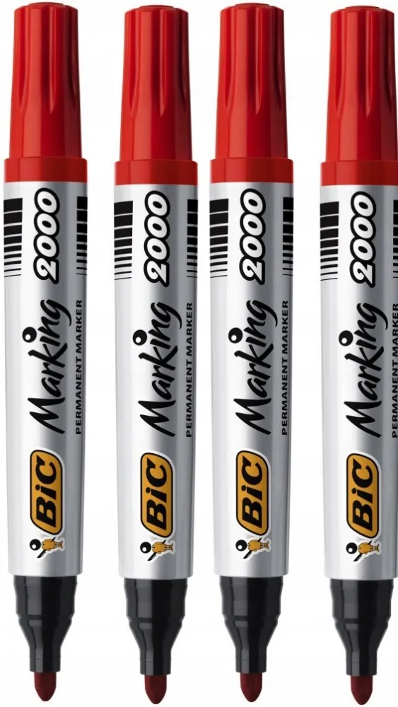 marker-permanentny-bic-2000-czerwony-x4