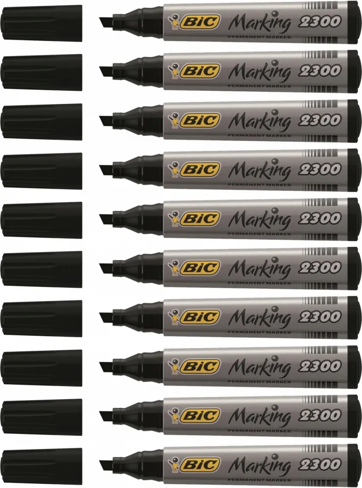 marker-permanentny-bic-nb2300-sciety-czarny-x-10