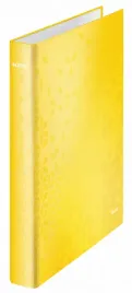 segregator-2-ringowy-leitz-wow-a4-40mm-zolty