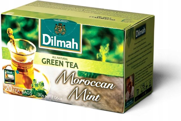 Herbata Dilmah Moroccan Mint Green Tea mięta 20szt