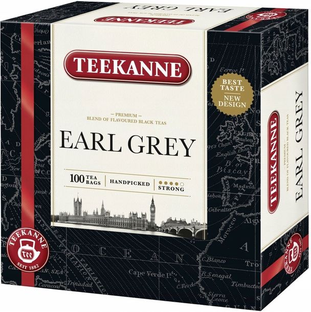Herbata Earl Grey Teekanne 100szt x 1.65g
