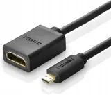 adapter-ugreen-micro-hdmi-do-hdmi-20cm-czarny-stan-nowy