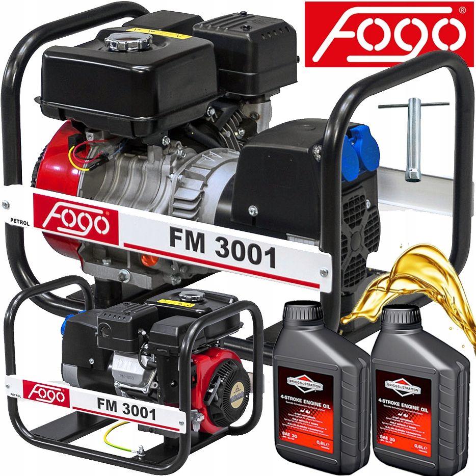 agregat-pradotworczy-generator-fm3001-fogo-briggs