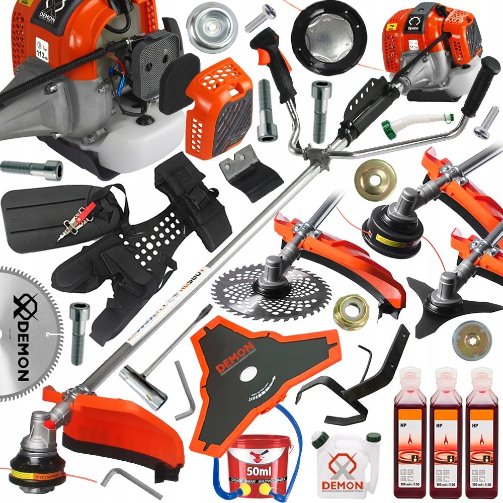 Decespugliatore Tagliaerba A Scoppio DEMON RQ580 TURBO | Motore 2 - Foto 6