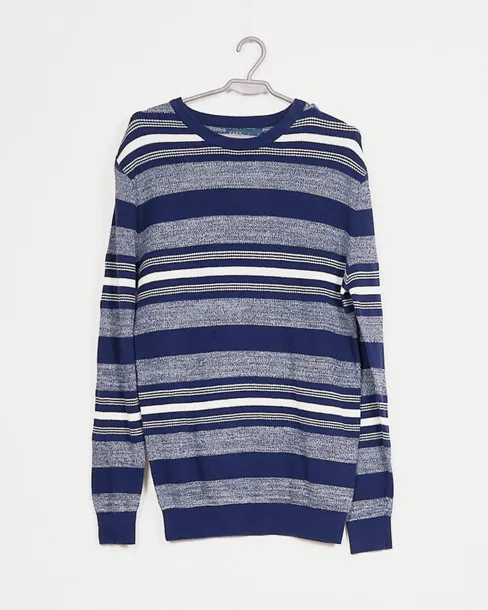 sweter-meski-granatowy-paski-easy-r-s
