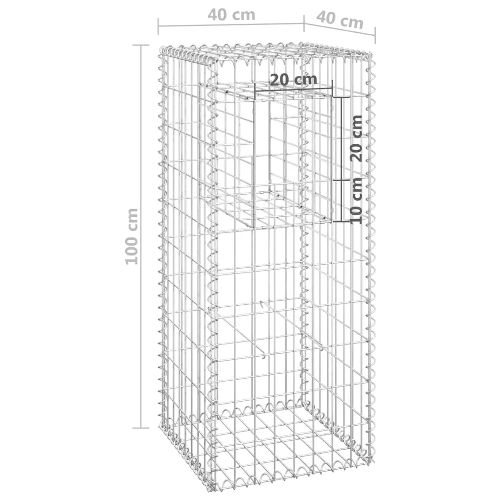 slupki-gabionowe-2-szt-40x40x100-cm-zelazo-stan-nowy