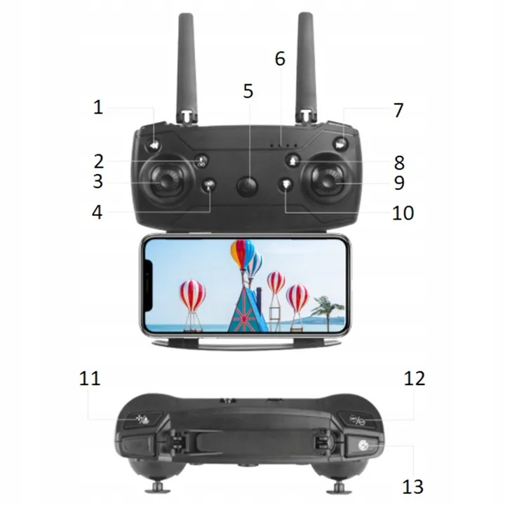 dron-e99-pro-max-kamery-4k-gratis-x3-baterie-case-stan-nowy