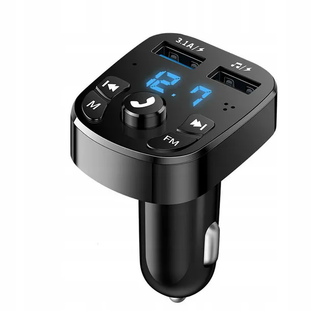 transmiter-samochodowy-bluetooth-fm-mp3-2xusb-kod-producenta-la7-stan-nowy