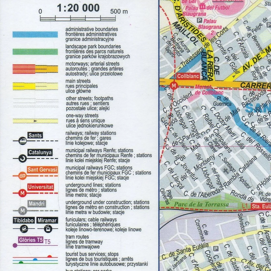 barcelona-mapa-wodoodporna-expessmap-2022