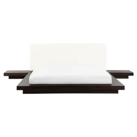 lozko-wodne-ze-stolikami-nocnymi-160-x-200-cm-ciemne-drewno-zen