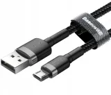 kabel-usb-do-micro-usb-szaro-czarny-300-cm-stan-nowy