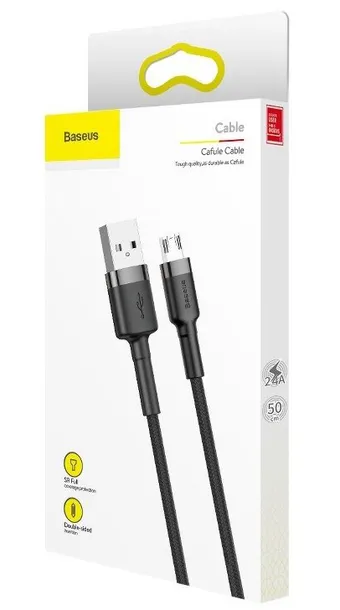 kabel-usb-do-micro-usb-100-cm-szaro-czarny-stan-nowy