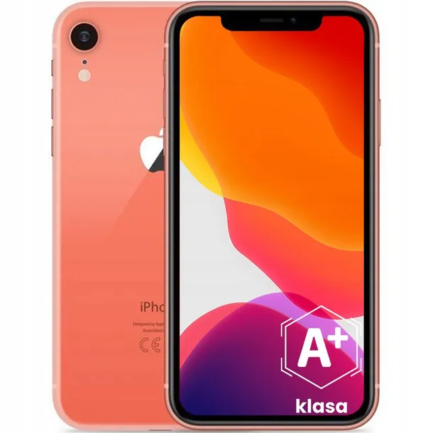 APPLE IPHONE XR CORAL 64GB | ZESTAW+GRATIS | KL.A+ – 131994894