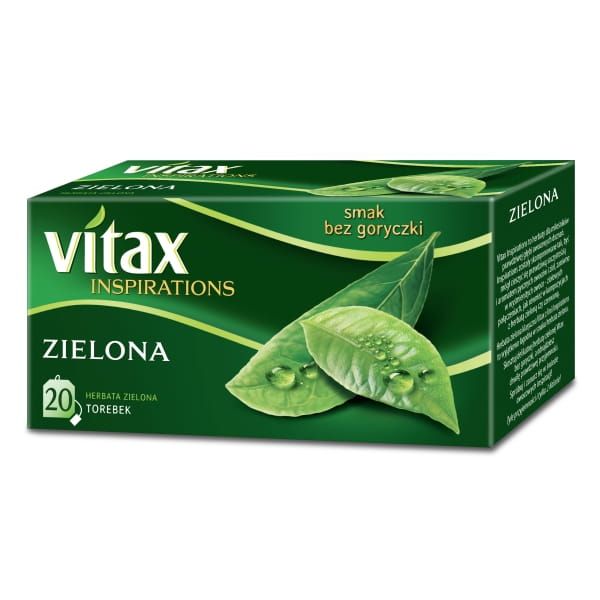Vitax Inspirations Zielona ex20 herbata ekspresowa