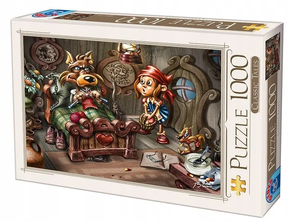 puzzle-1000-biro-donat-czerwony-kapturek