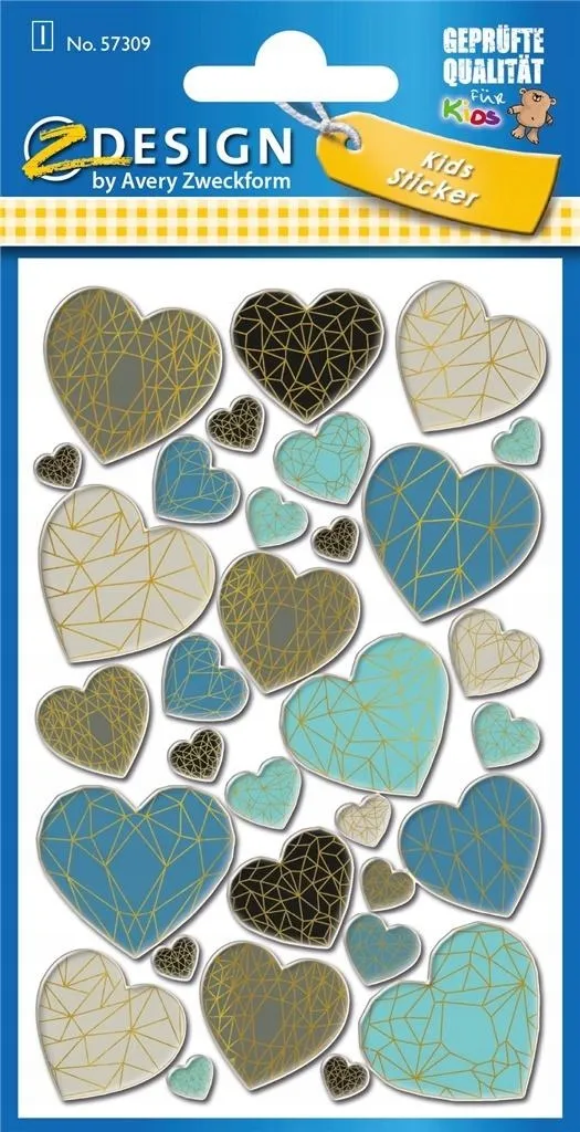 naklejki-wypukle-serca