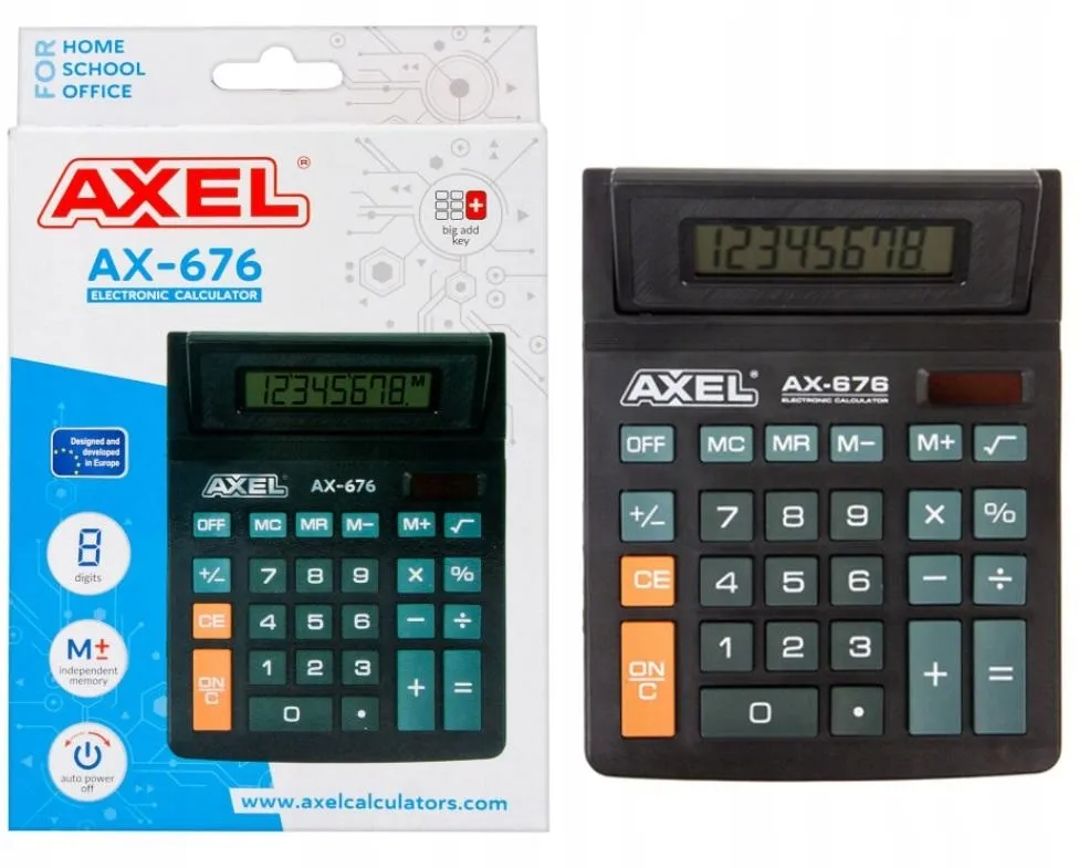 kalkulator-axel-ax-676