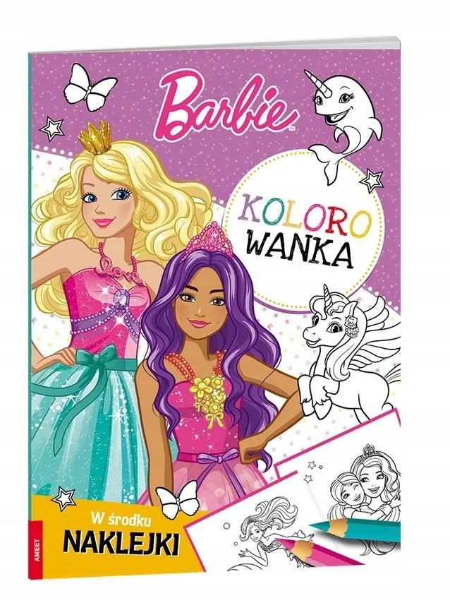 barbie-kolorowanka