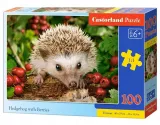 puzzle-100-hedgehog-with-berries-castor