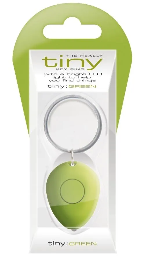 really-tiny-keyring-breloczek-z-lampka-zielony
