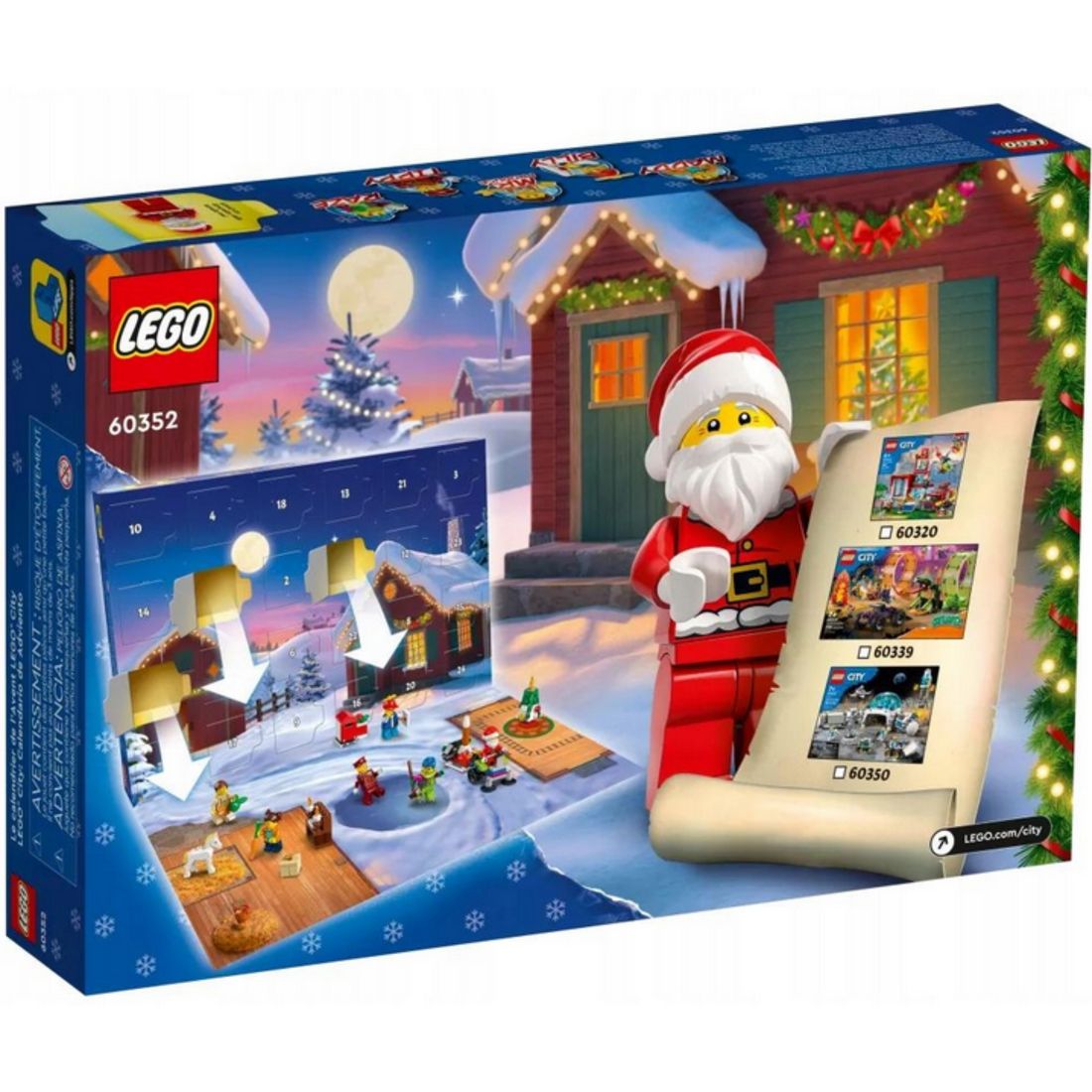 Kalendarz Adwentowy Dla 5 Latka KLOCKI LEGO CITY KALENDARZ ADWENTOWY DLA 5, 6 LATKA NA PREZENT MIKOŁAJ