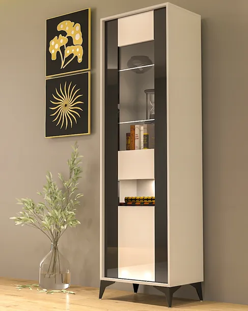 witryna-evel-01-61cm-bialy-polysk-led-meg-typ-stojaca
