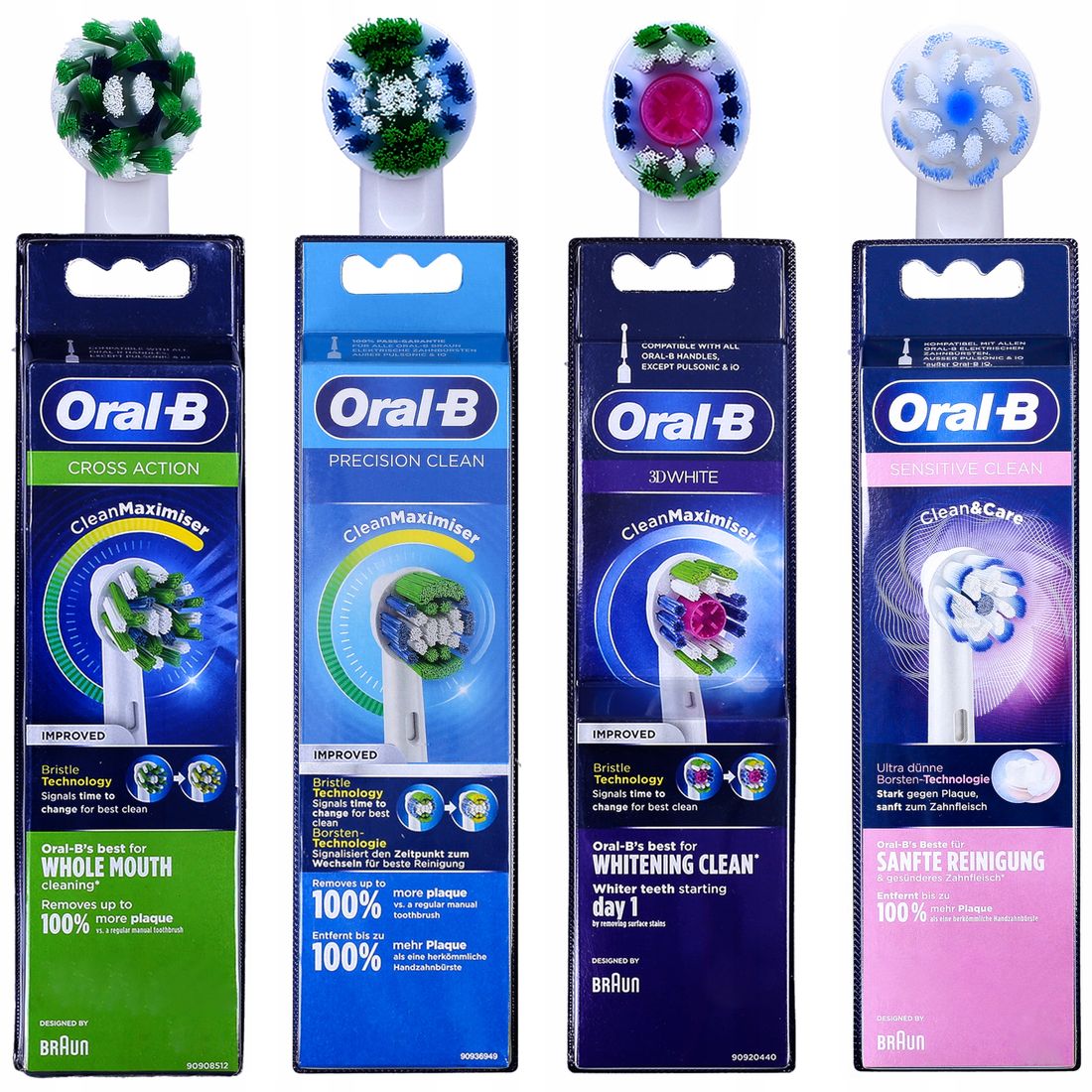 ORYGINALNA KOŃCÓWKA ORAL-B PRECISION CROSS ACTION - ERLI.pl