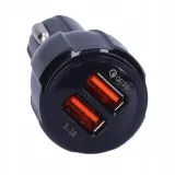 ladowarka-samochodowa-2xusb-kabel-iphone-6-7-8-x-stan-nowy