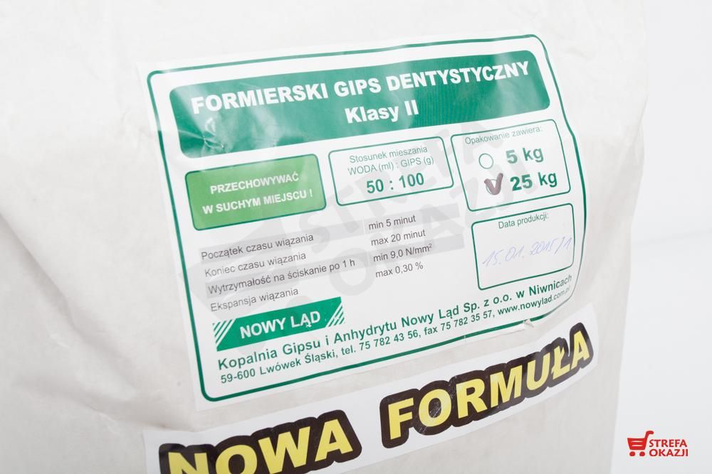 Masa Do Odlewów Jak Zrobić NOWY LĄD GIPS do form modeli odlewów biały 1 KG - ERLI.pl