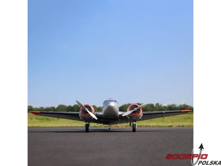 e-flite-beechcraft-d18-1-5m-bnf-basic-produkt-wprowadzony-do-obrotu-na-terenie-ue-przed-13-12-2024-tak