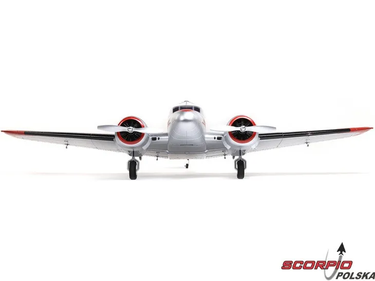 e-flite-beechcraft-d18-1-5m-bnf-basic-stan-zlozenia-zlozony-stan-nowy