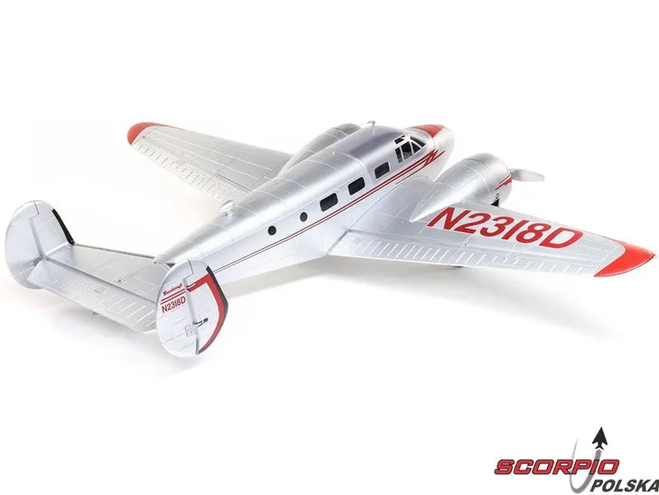 e-flite-beechcraft-d18-1-5m-bnf-basic-stan-zlozenia-zlozony-rodzaj-napedu-elektryczny
