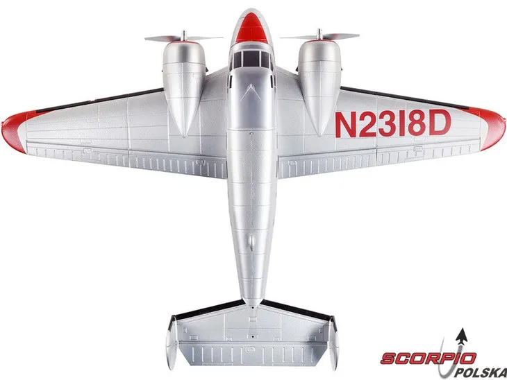 e-flite-beechcraft-d18-1-5m-bnf-basic-stan-zlozenia-zlozony-produkt-wprowadzony-do-obrotu-na-terenie-ue-przed-13-12-2024-tak