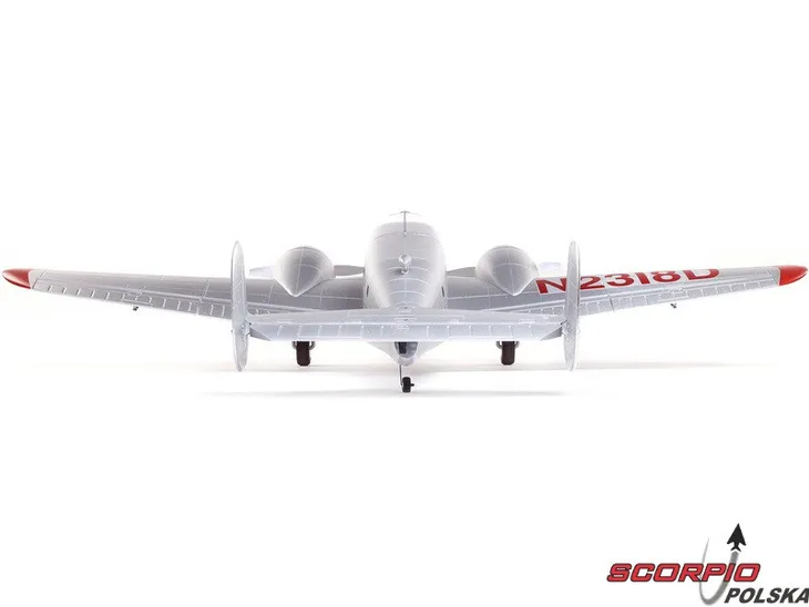 e-flite-beechcraft-d18-1-5m-bnf-basic-stan-nowy-rodzaj-napedu-elektryczny-stan-zlozenia-zlozony