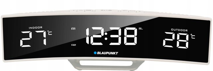 Radiobudzik sieciowe FM Blaupunkt CR12WH czujnik zew