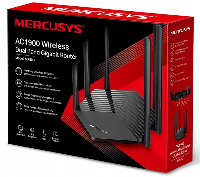 router-mercusys-mr50g-ac1900-czarny-standard-pracy-portow-lan-10-100-1000-mbps
