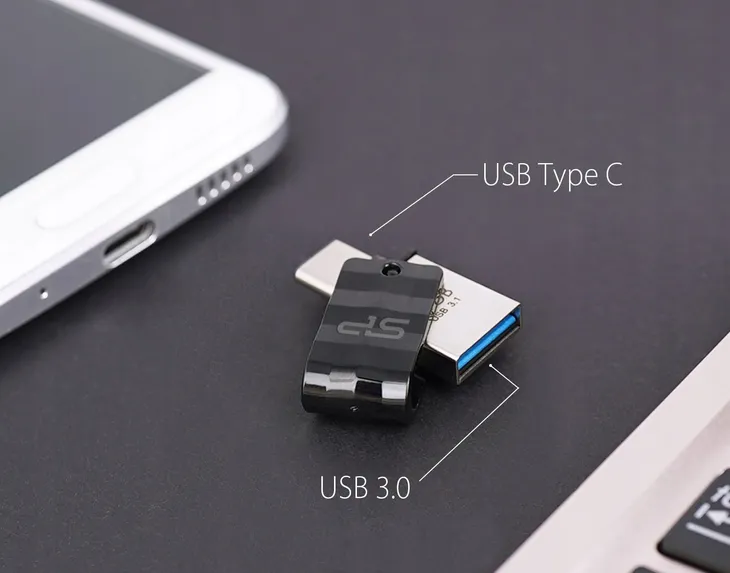 pendrive-silicon-power-mobile-c31-64gb-stan-nowy-kolor-czarny