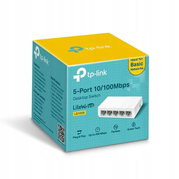 tp-link-przelacznik-typu-deskto-ls1005-switch-5x10-100-stan-nowy-waga-z-opakowaniem-0-08-kg