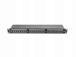 patch-panel-24-port-1u-lanberg-kat-5e-ftp-czarny