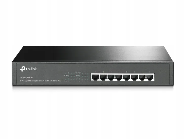 switch-8-port-tp-link-tl-sg1008mp-stan-nowy